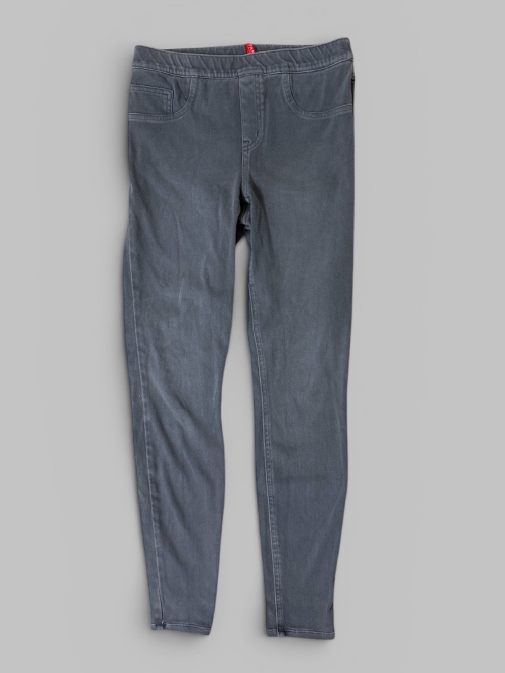 Spanx Jean-Ish Gray Ankle Leggings